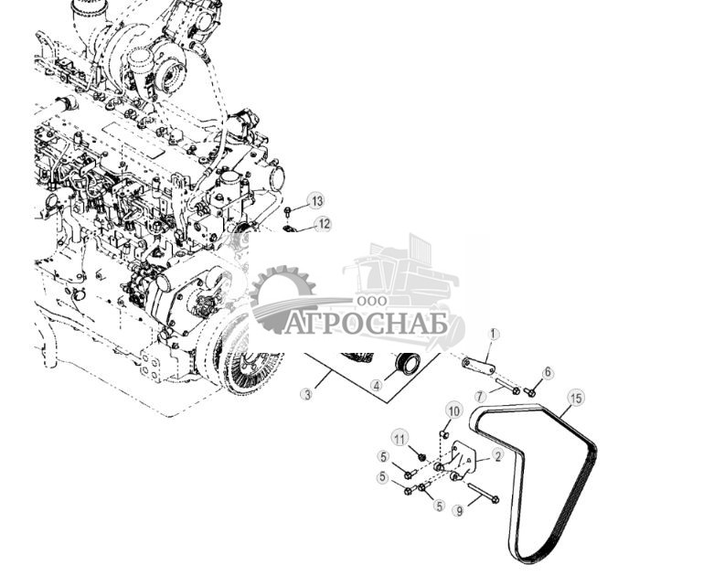 Генератор, 130 A (Engine 6090HDW37, 6090HDW38-) - ST880987 149.jpg